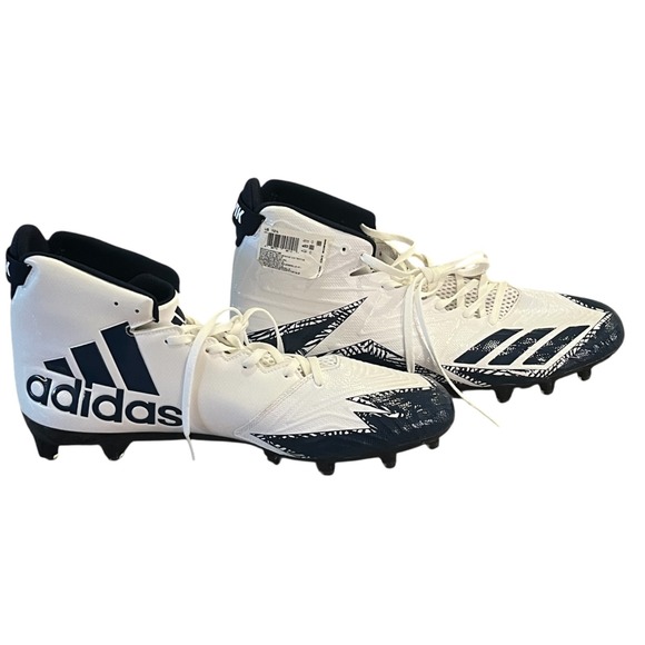 adidas Other - New Adidas‎ FREAK Football Sports Cleats Mens 13.5 White Navy